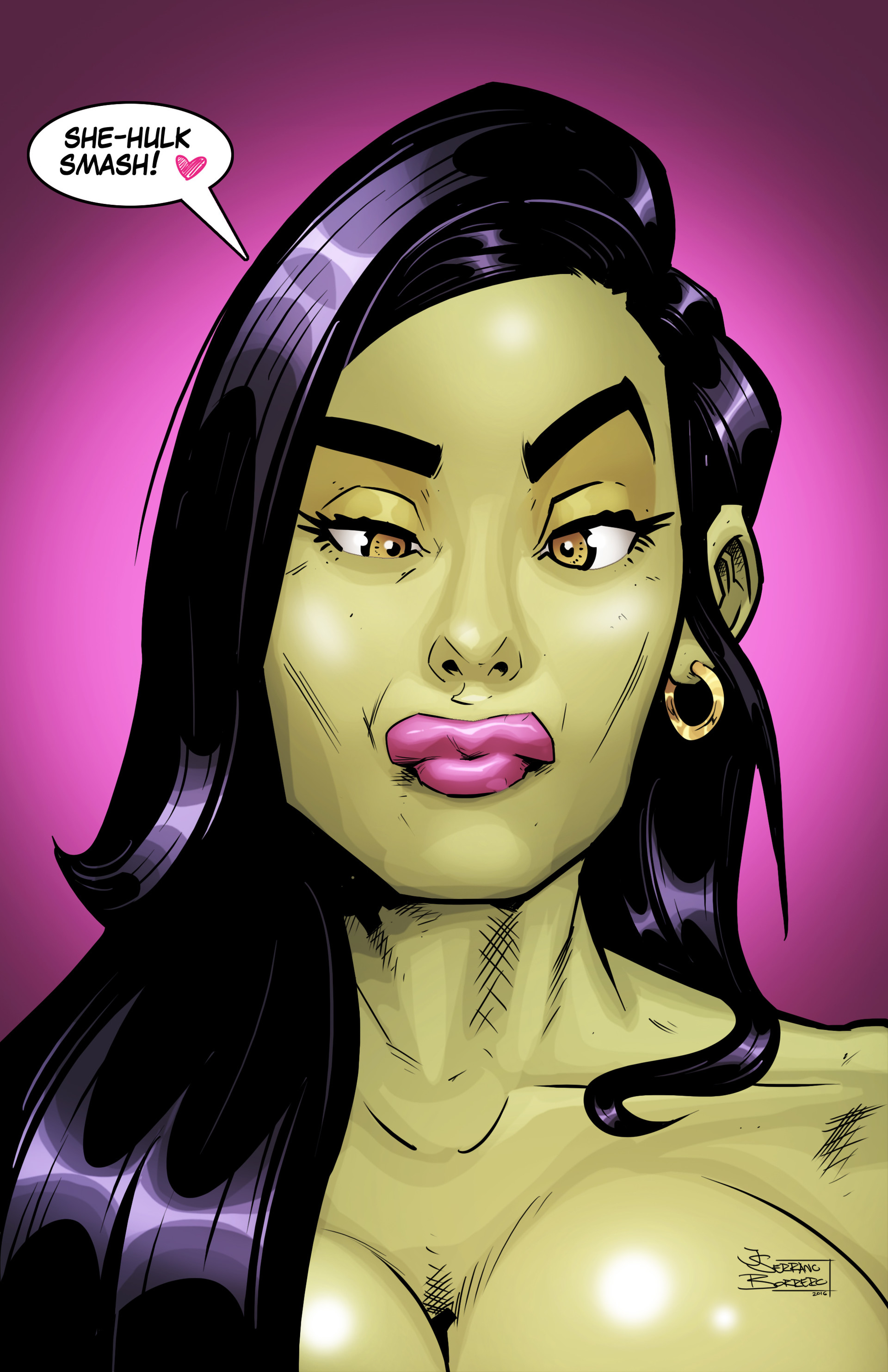 J Serrano Borrero - she-hulk
