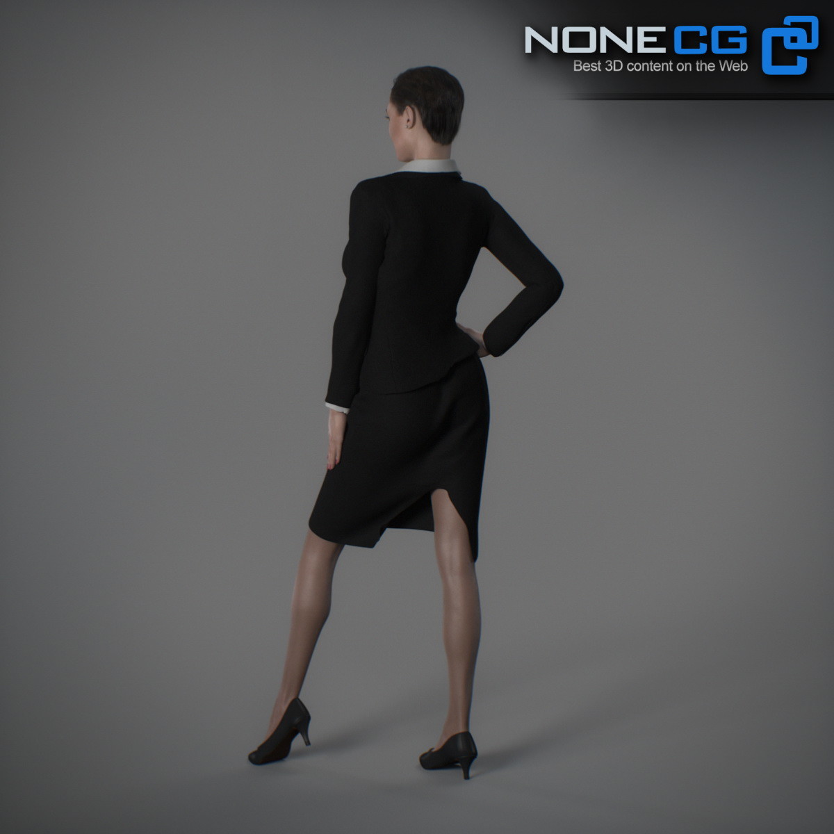 RIGGED ADULT FEMALE CHARACTER