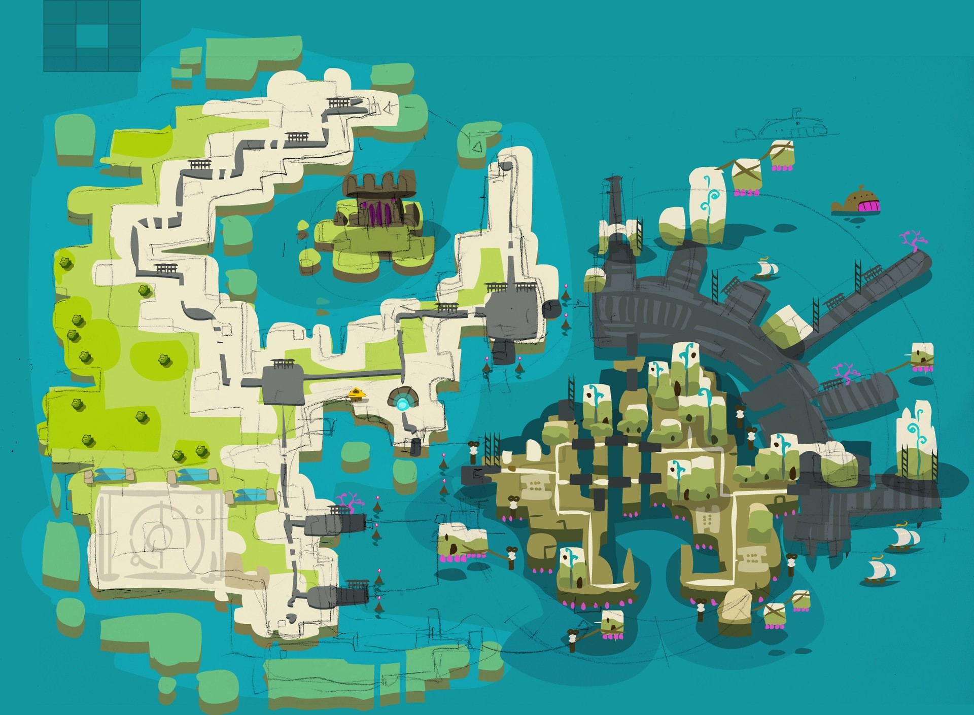 Artstation Wakfu Mmo Lead Level Design Art Director Severin