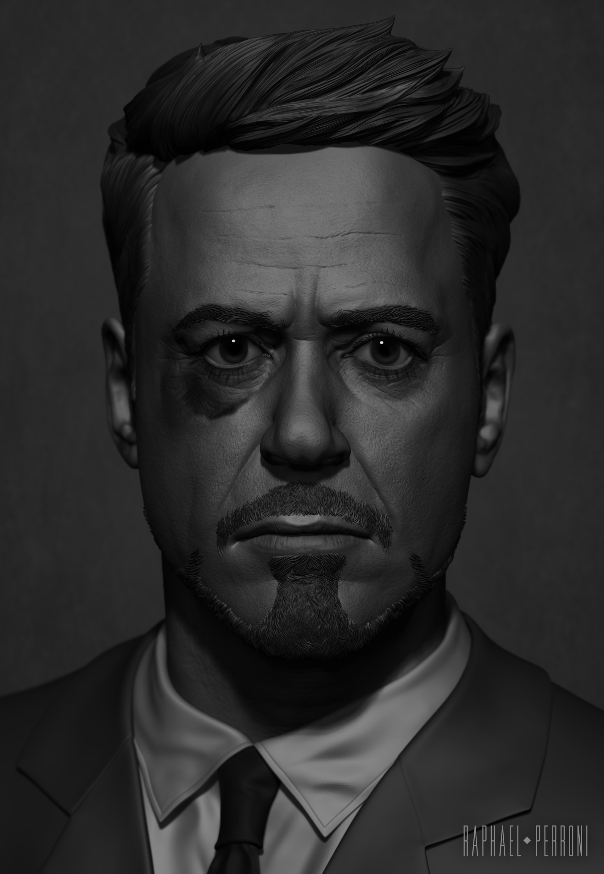 Artstation Robert Downey Jr Raphael Perroni