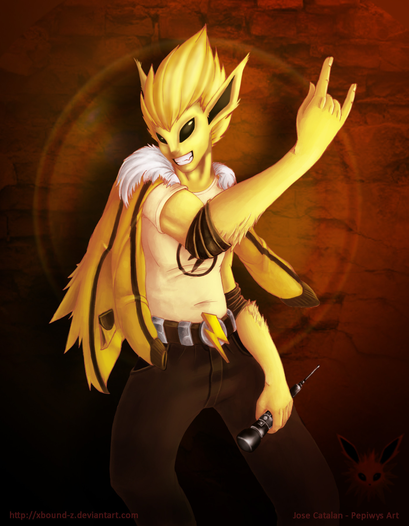 Jose Catalan Pokemon Eeveelutions
