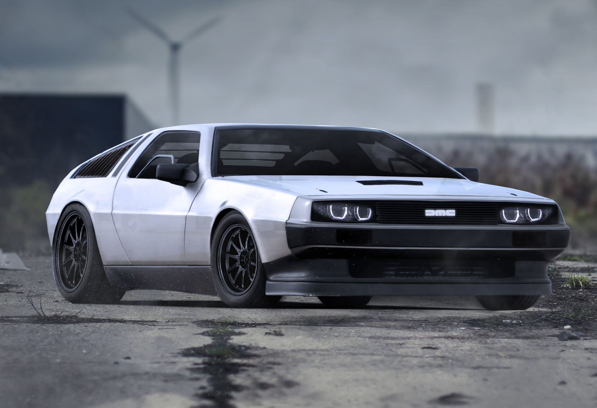 ArtStation - Modified Delorean