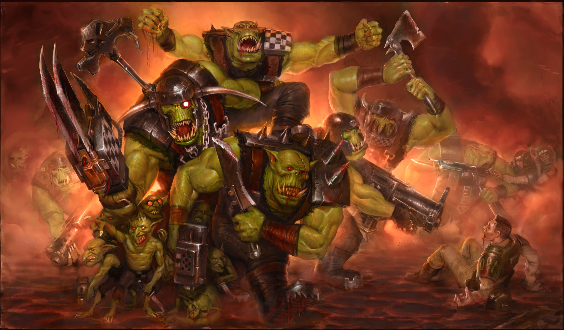 Green iz best!!! (warhammer 40k ork roleplay idea) — Roleplayer Guild