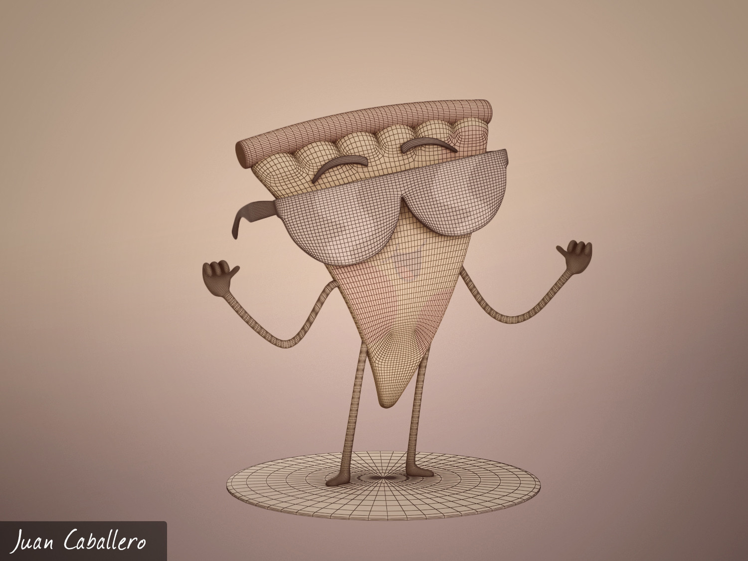Juan Caballero Pizza Steve Fanart 3d And he has a wacky friend named pizza steve, isn't that just truly funny! juan caballero pizza steve fanart 3d