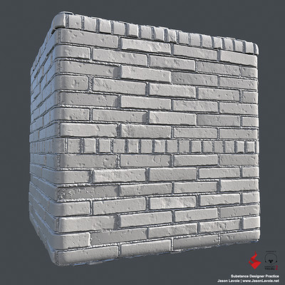 Substance Designer Practice - Brick Wall
