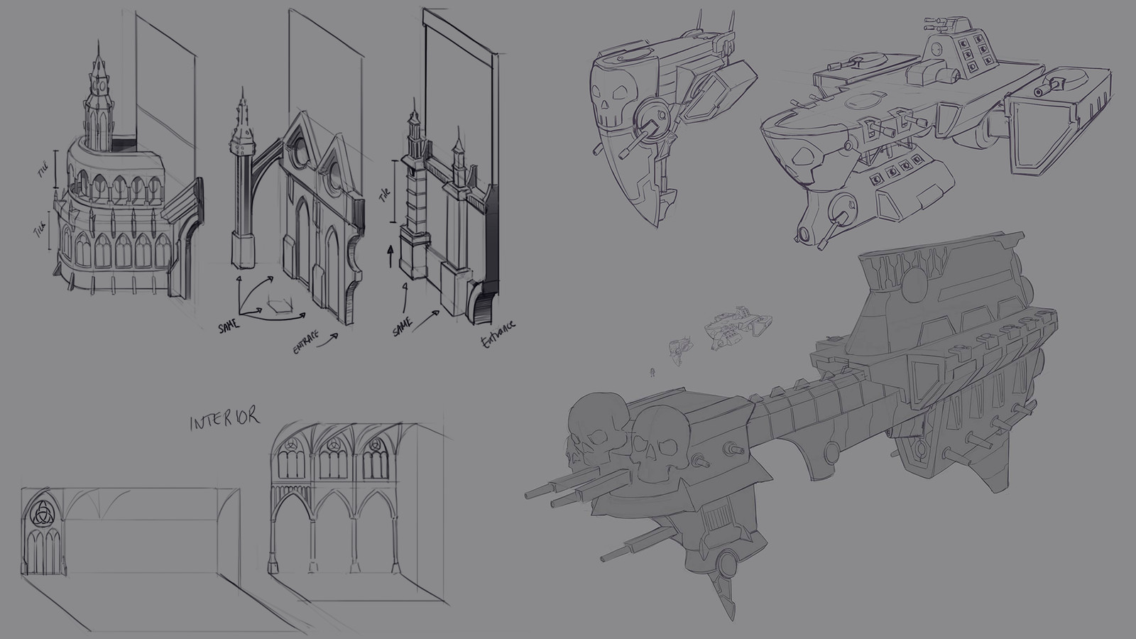 Level Pieces and Ships design for Tyr: Chains of Valhalla