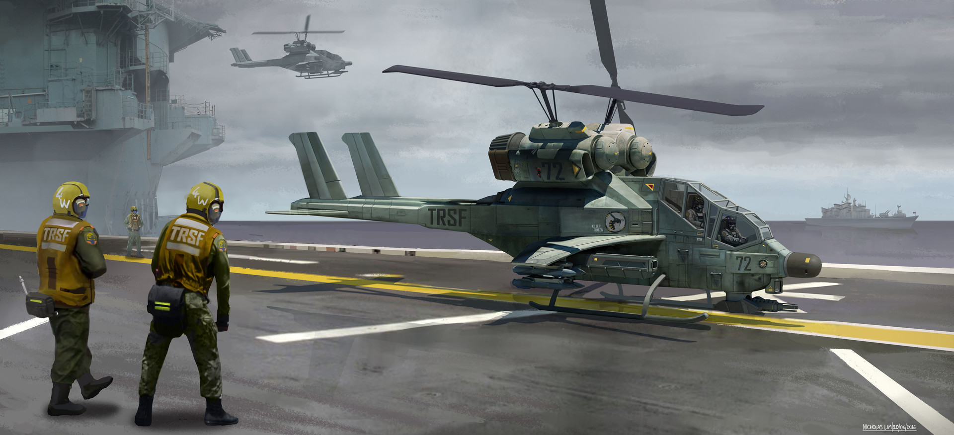 ArtStation - TRSF 'Wasp' VTOL Gunship, Nicholas Lim ArtStation - TRSF 'Wasp' VTOL Gunship, Nicholas Lim