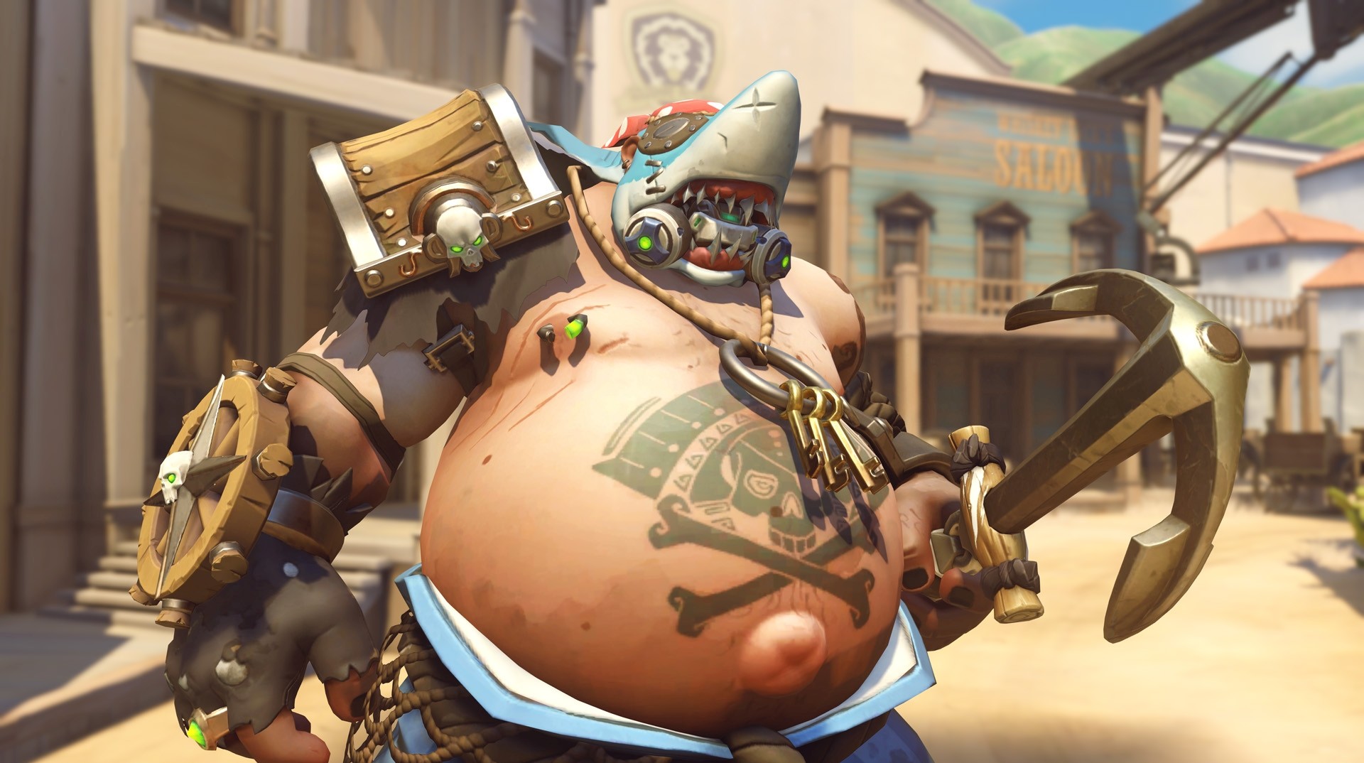 Artstation Overwatch Mako Roadhog Airborn Studios Jamison junkenstein birthed a monster. overwatch mako roadhog airborn studios