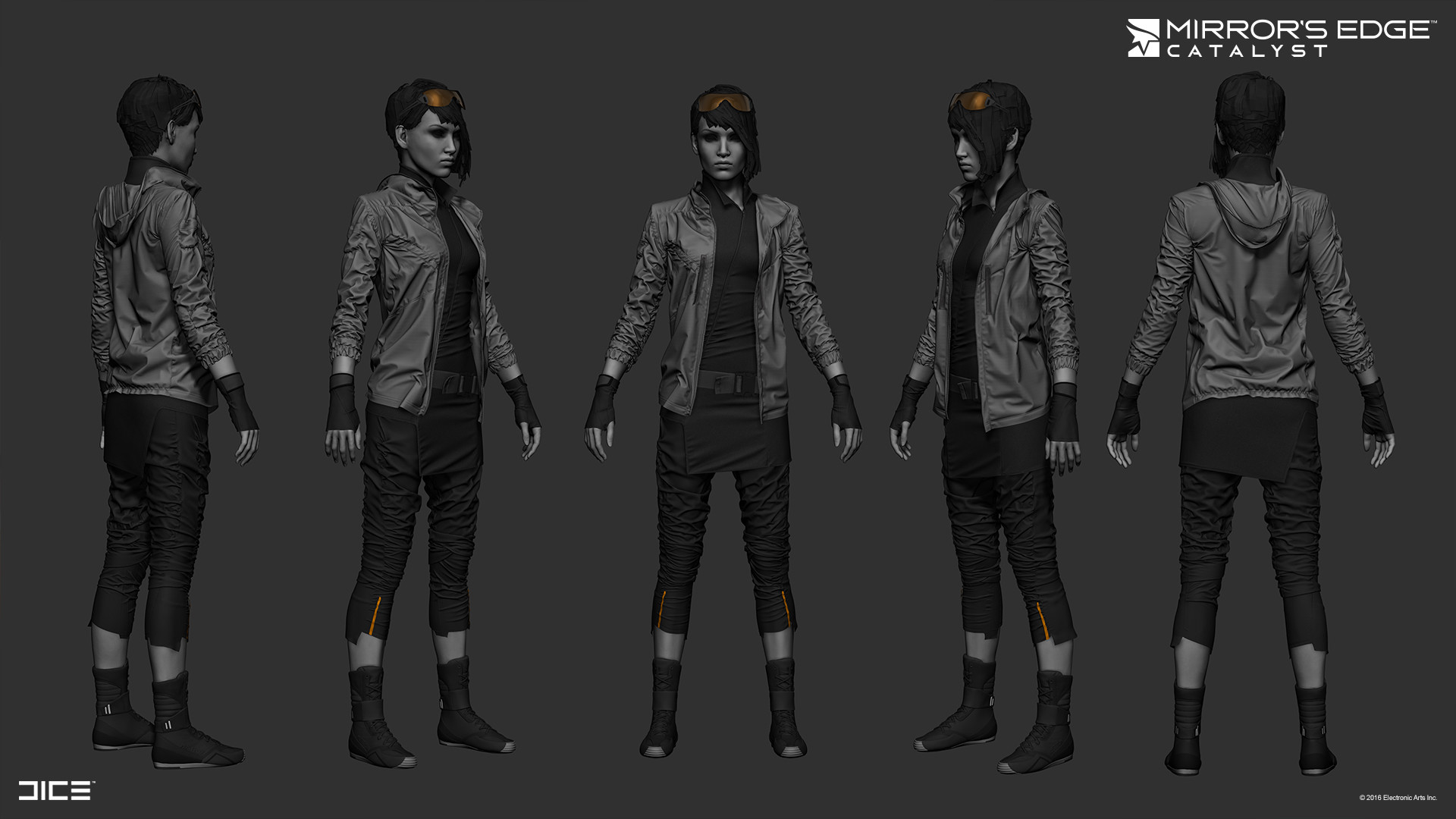 Artstation Mirror S Edge Catalyst Misc Character Work Sanna