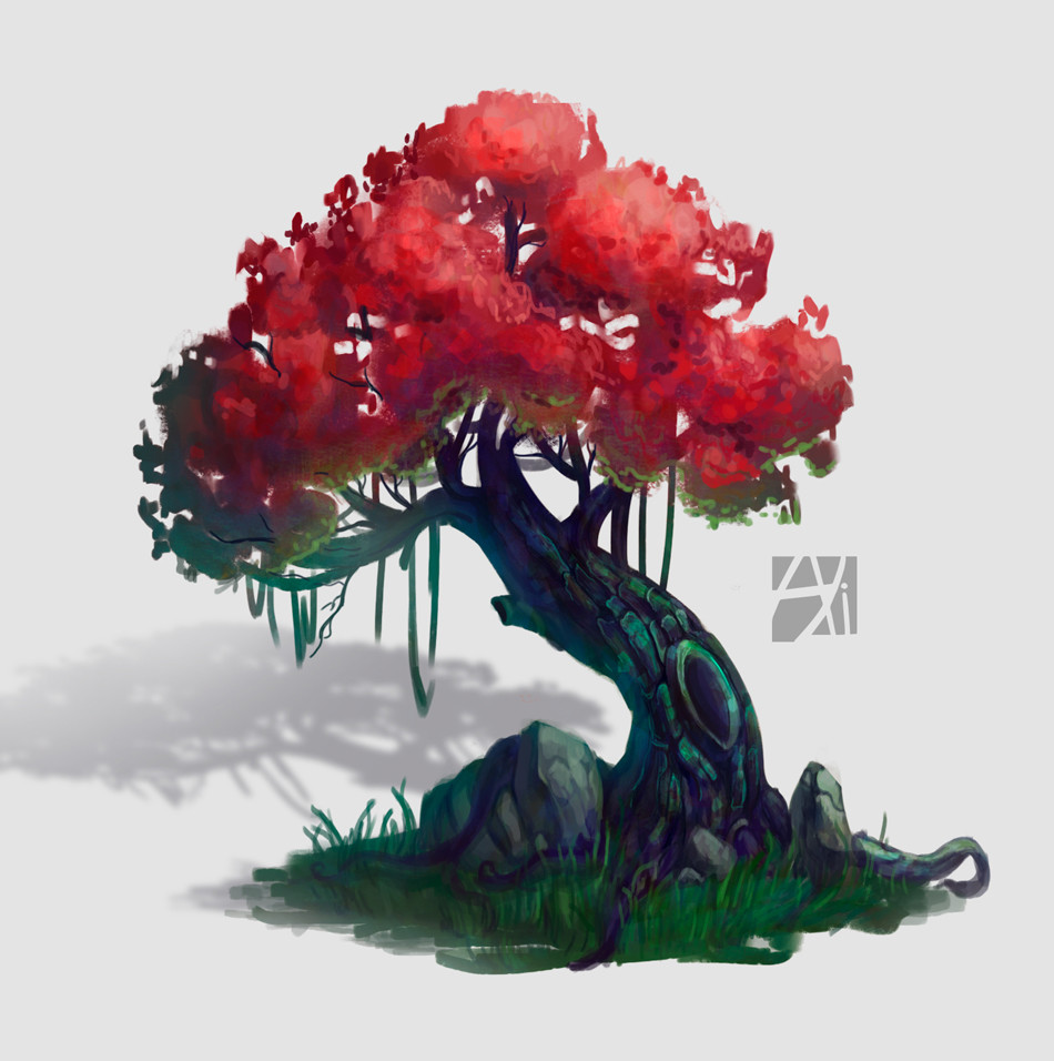 Artstation Fantasy Tree