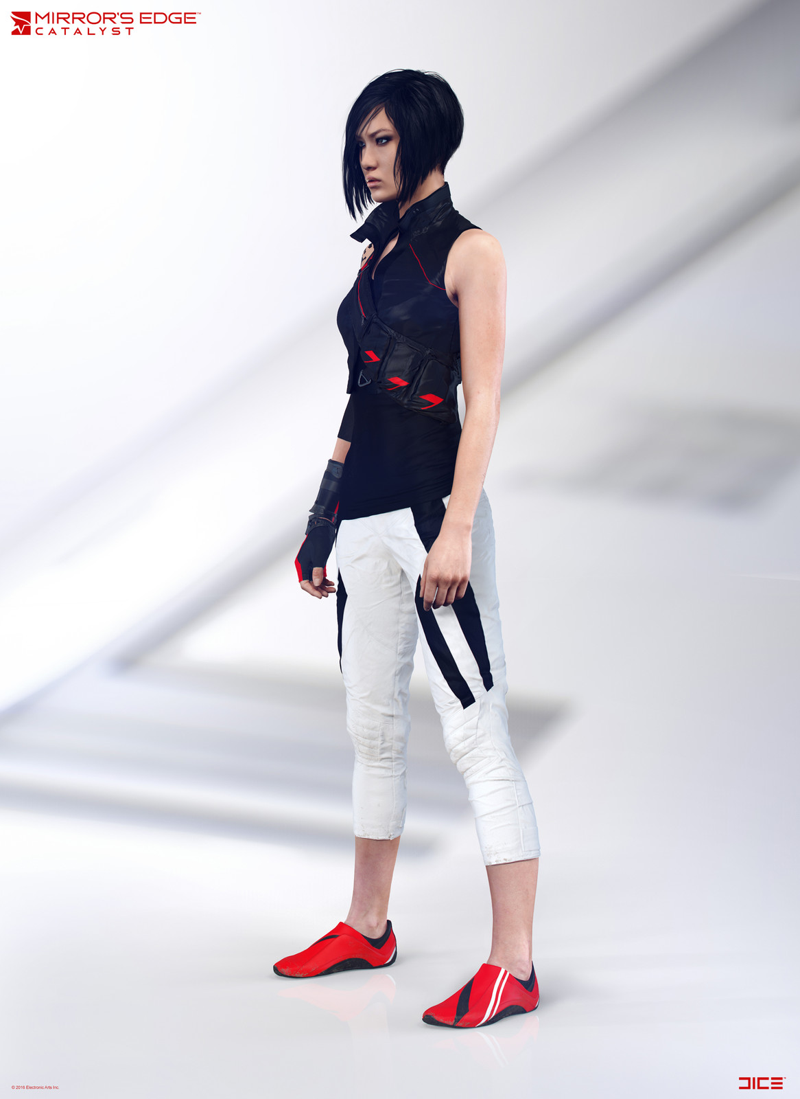 Faith Connors - character concept art