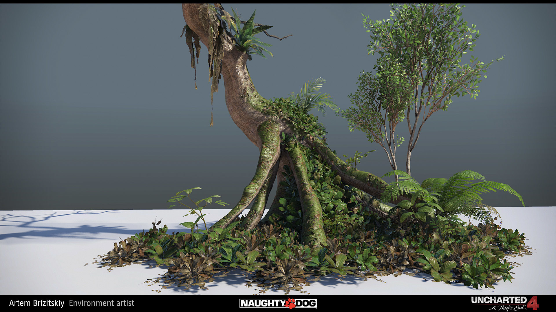 Artem Brizitskiy - Uncharted 4 - vegetation