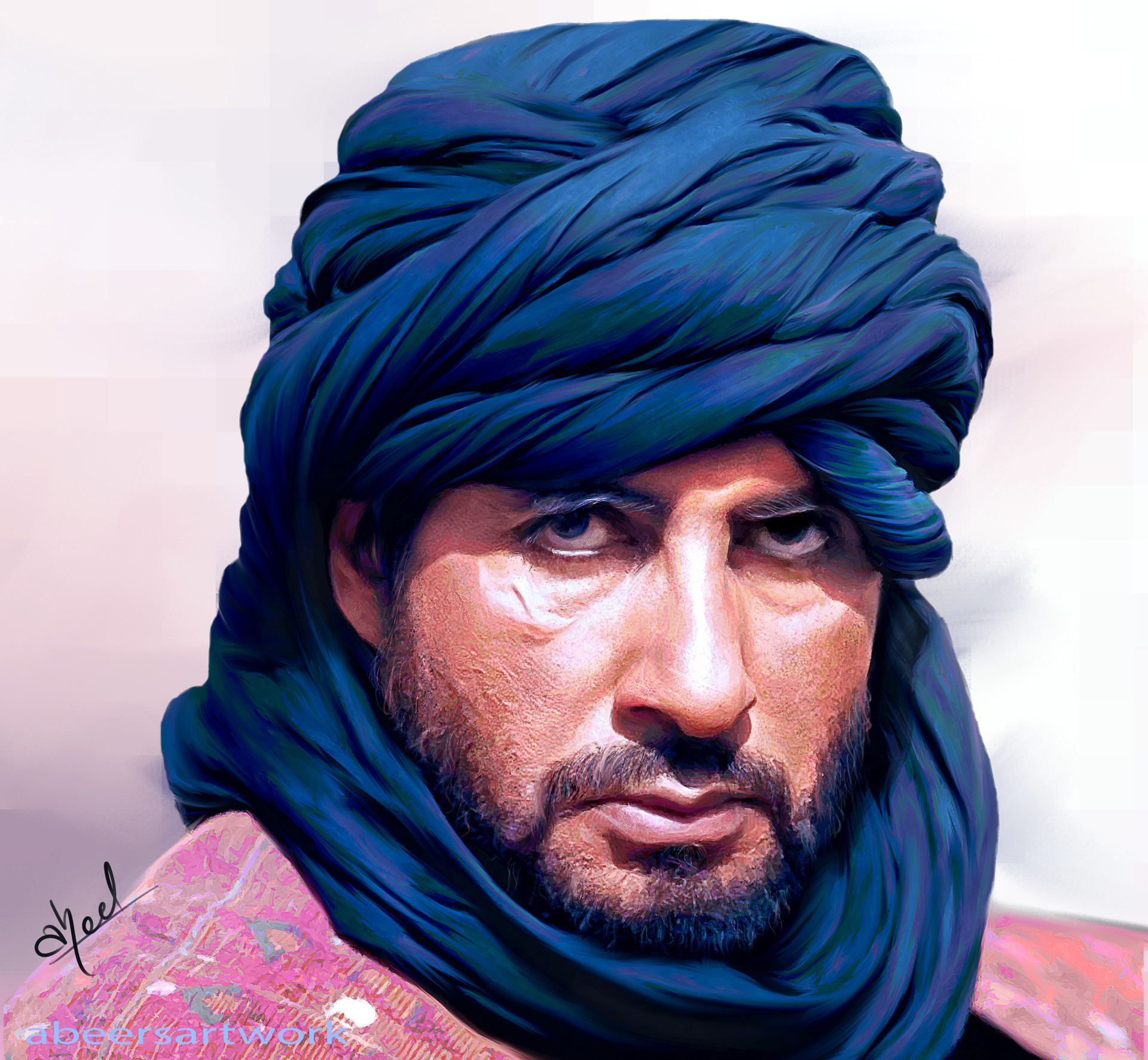 Artstation Amitabh Bachchan Abeer Malik