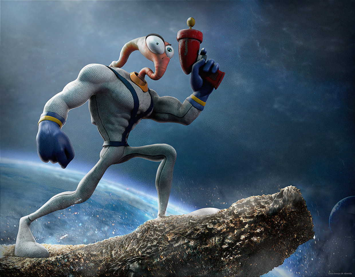 ArtStation - Earthworm Jim