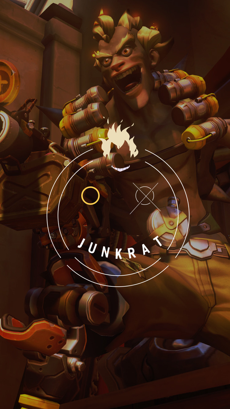 Artstation Overwatch Junkrat Wallpaper Mobile C L W N