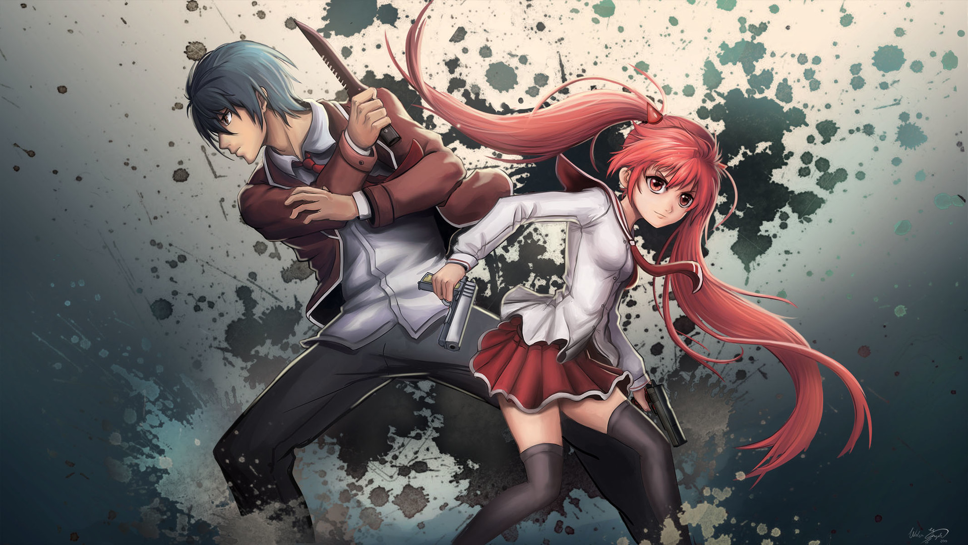 Wallpaper Artstation Hidan No Aria Fanart Wilson Gonzalez For Android