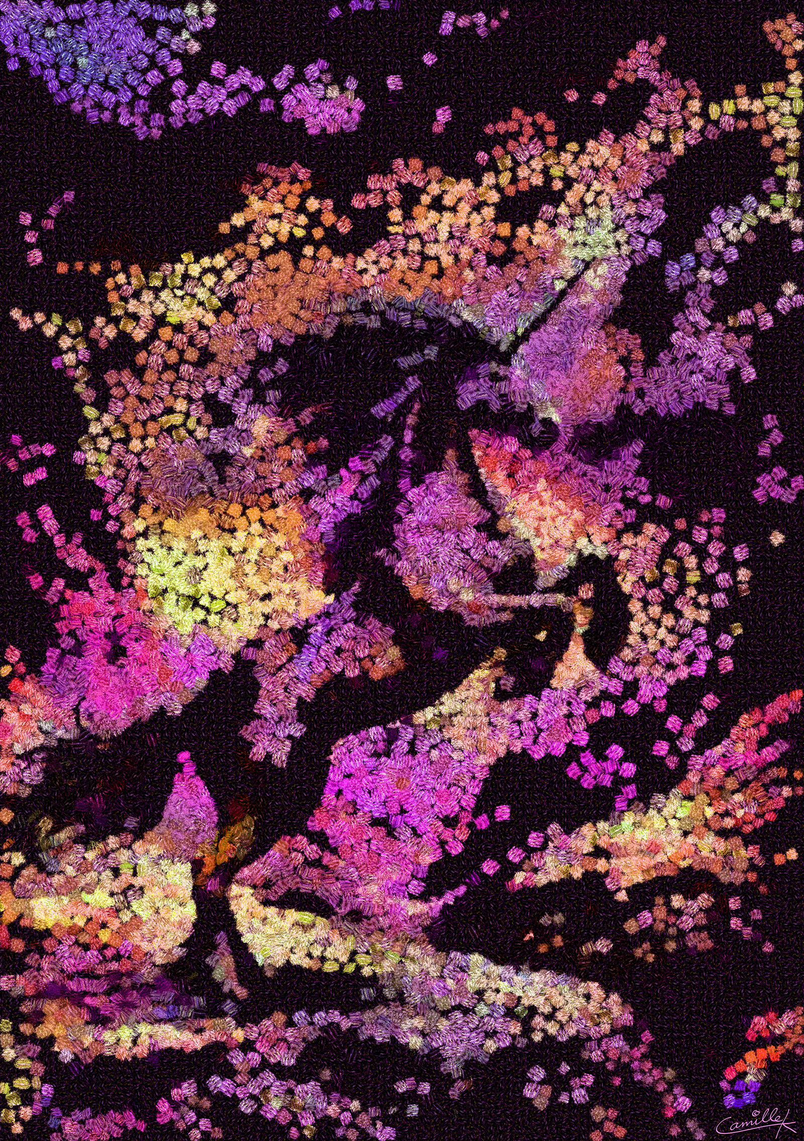 Artstation Unicorn Abstract Digital Artwork Camille Kleinman