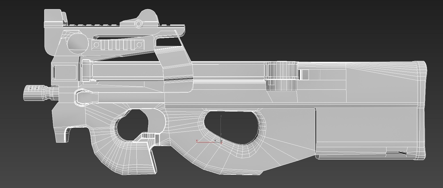 Чертеж p90 из картона - 89 фото