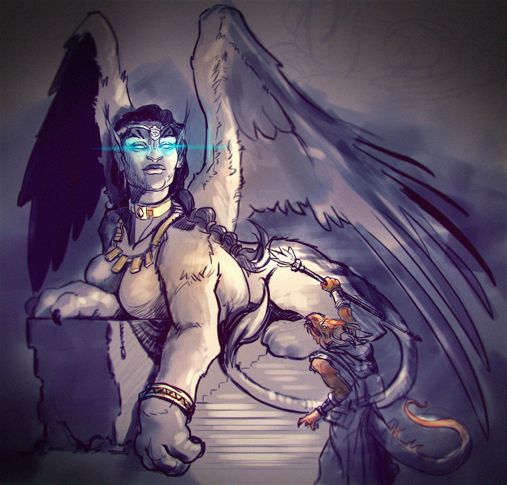 Tibz n the sphinx quickie