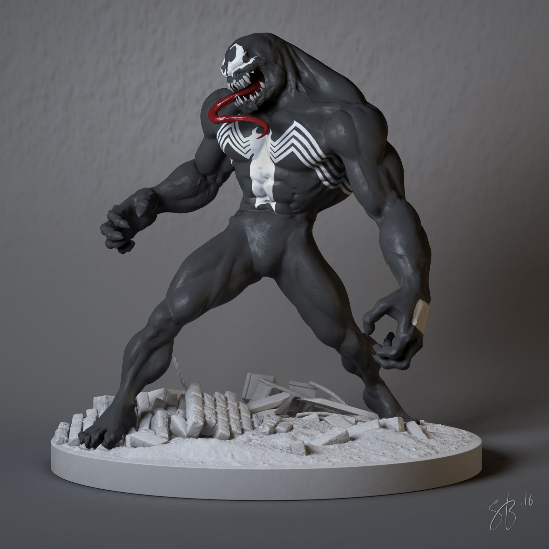 ArtStation - Venom - Ultimates 3 style