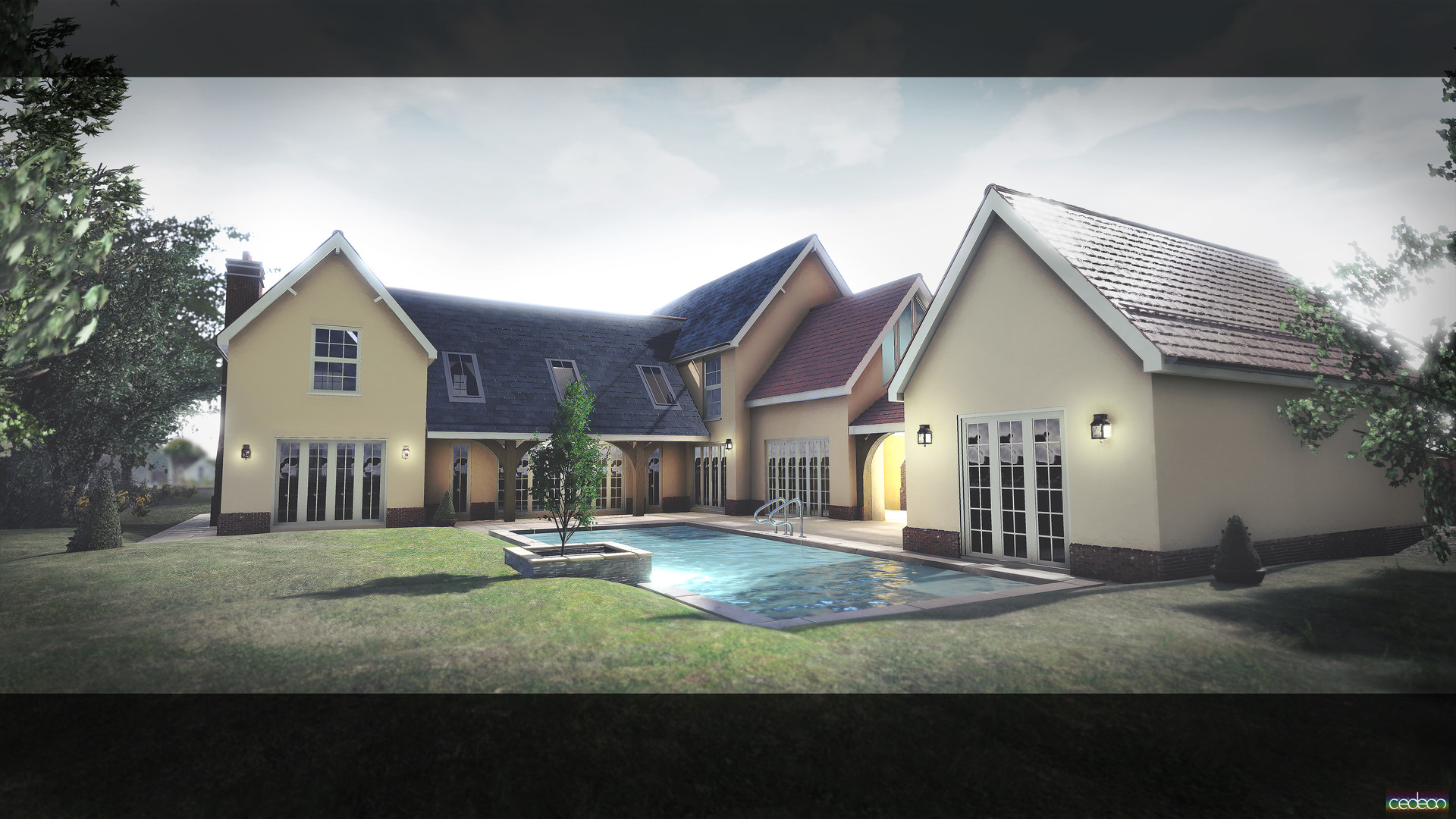 ArtStation New build housing development in Essex, UK