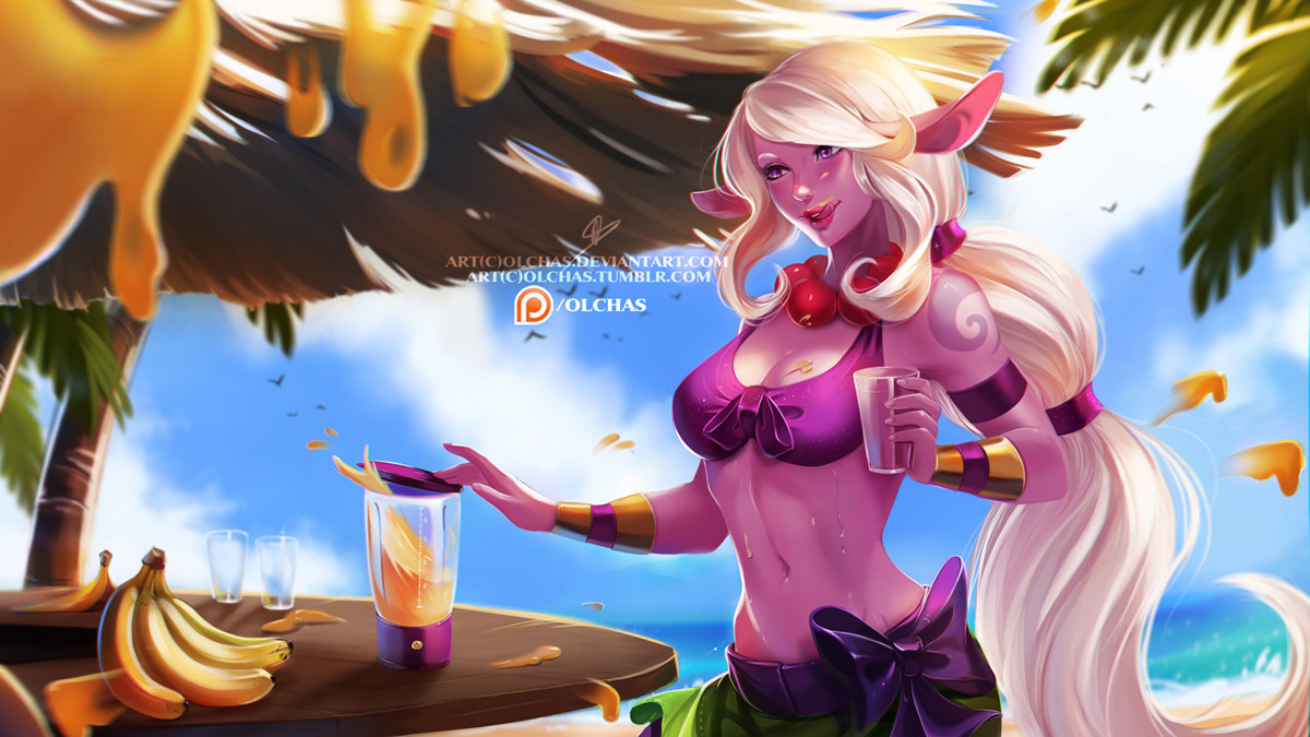 Artstation Order Of The Banana Soraka Olga Solovian