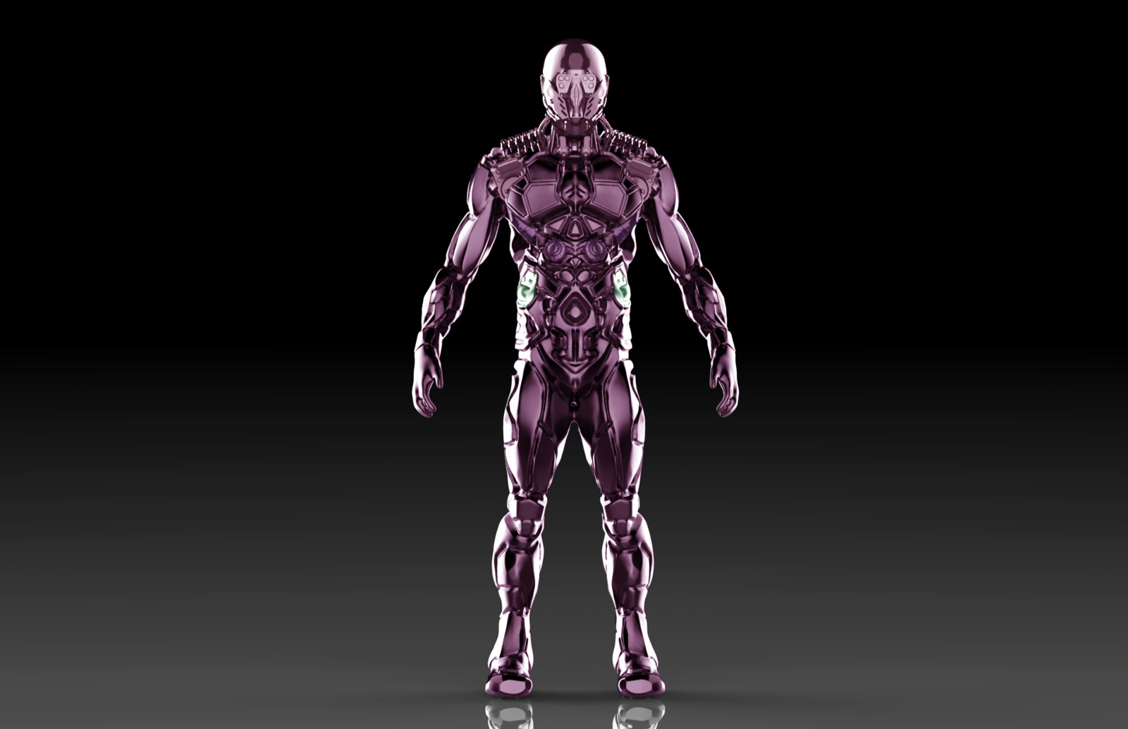 Cyborg Concept - Keyshot