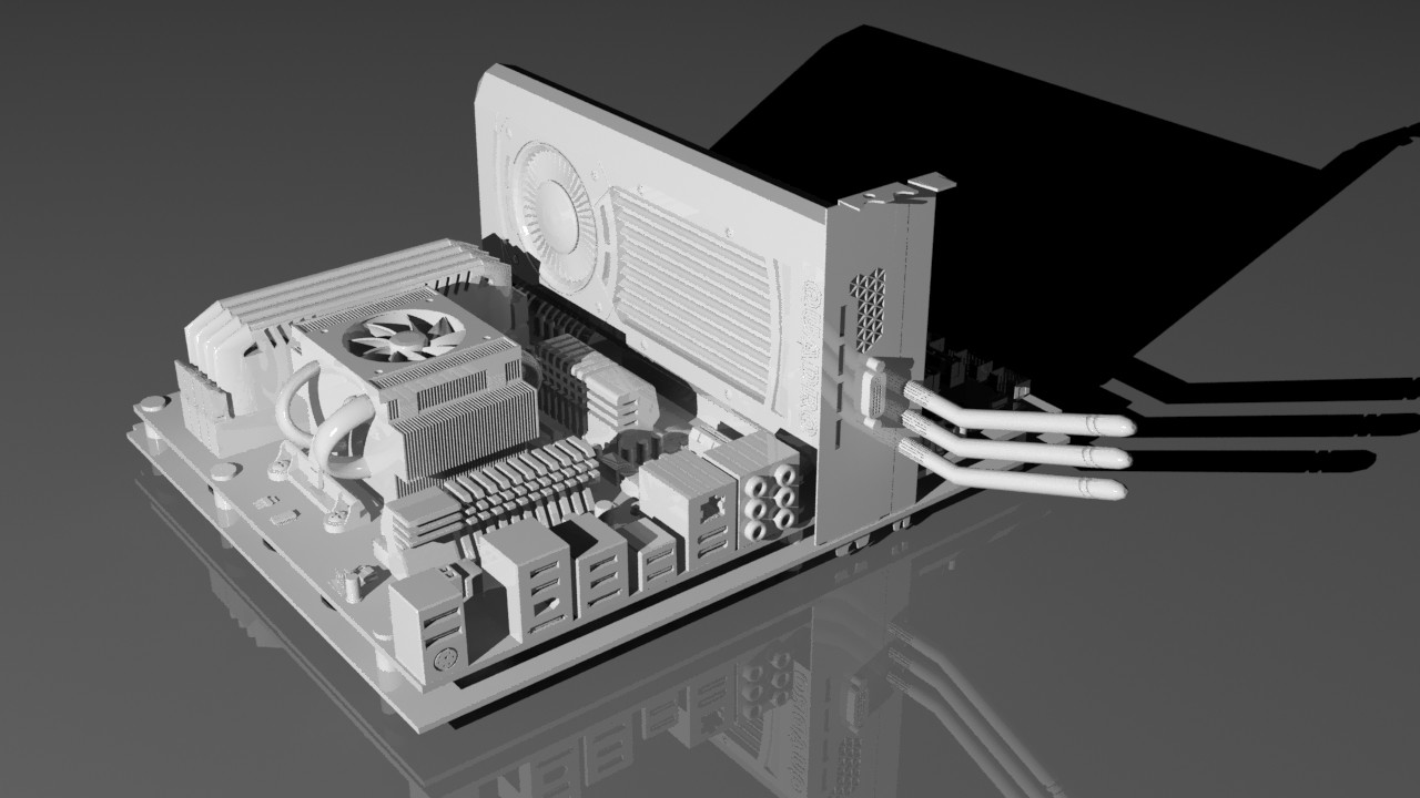 Корпус д3. 3d motherboard pt1000. Материнская плата 3d модель. 3д модель компьютера. Корпус компьютерный 3д модель.
