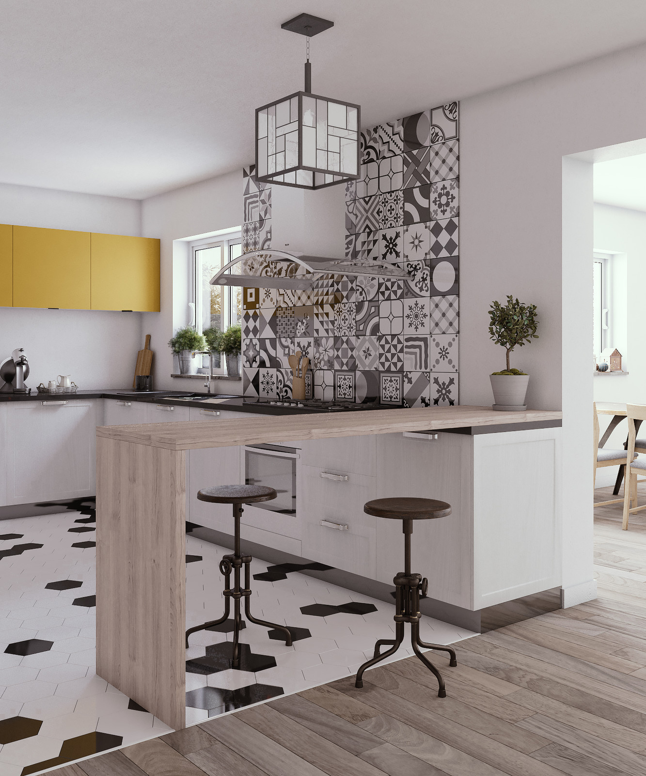 tiled-kitchen