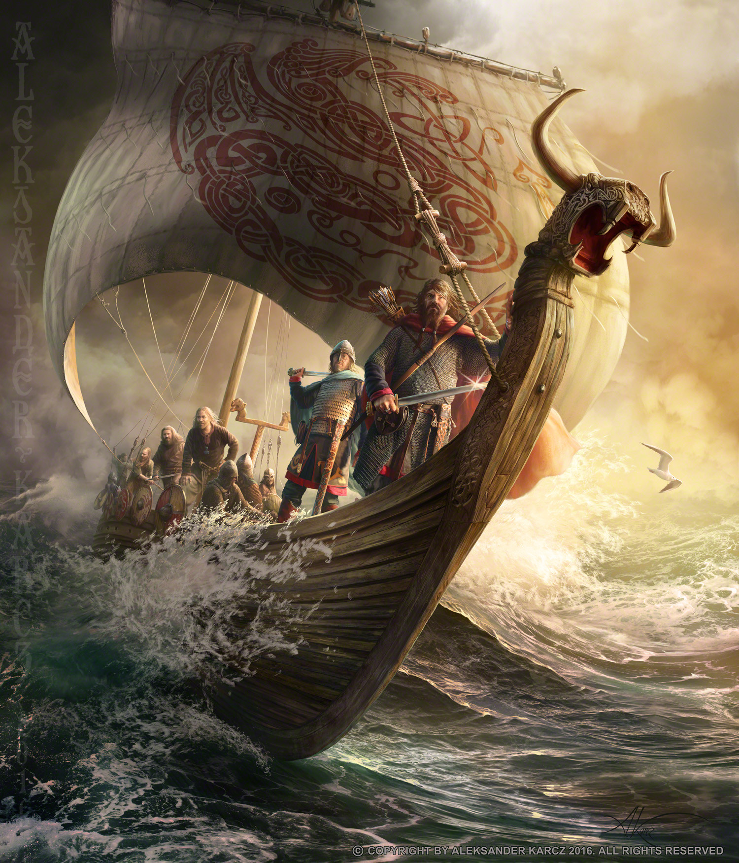 Картина ладьи. Дракар викингов. Викинги сражение дракар. Корабль викингов Drakkar. Ладья Драккар викингов.