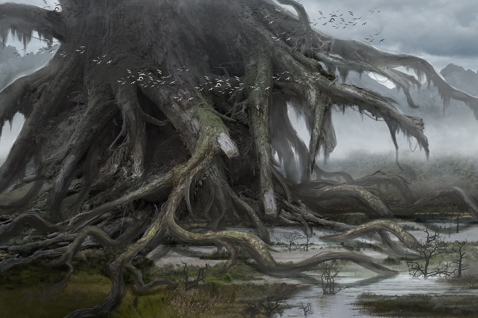 ArtStation - Cursed Swamp 2