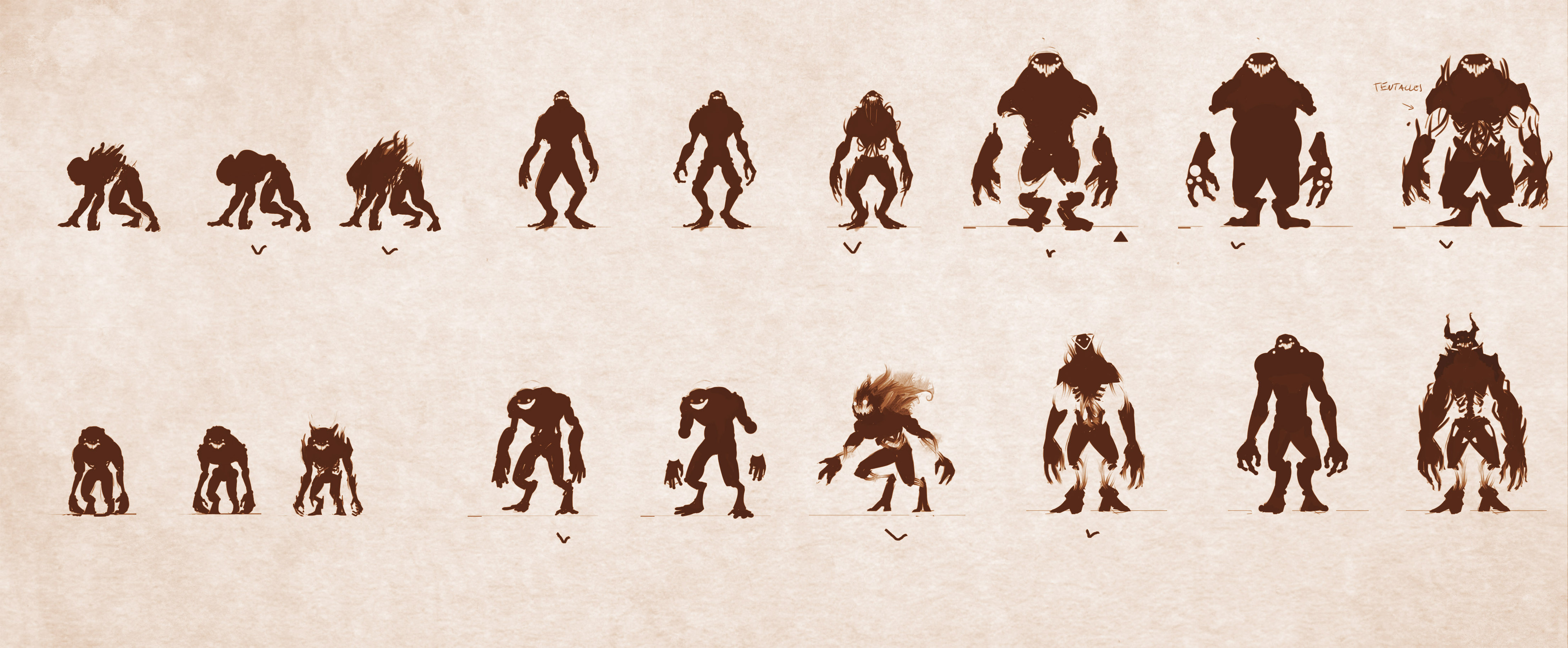 Silhouettes exploration