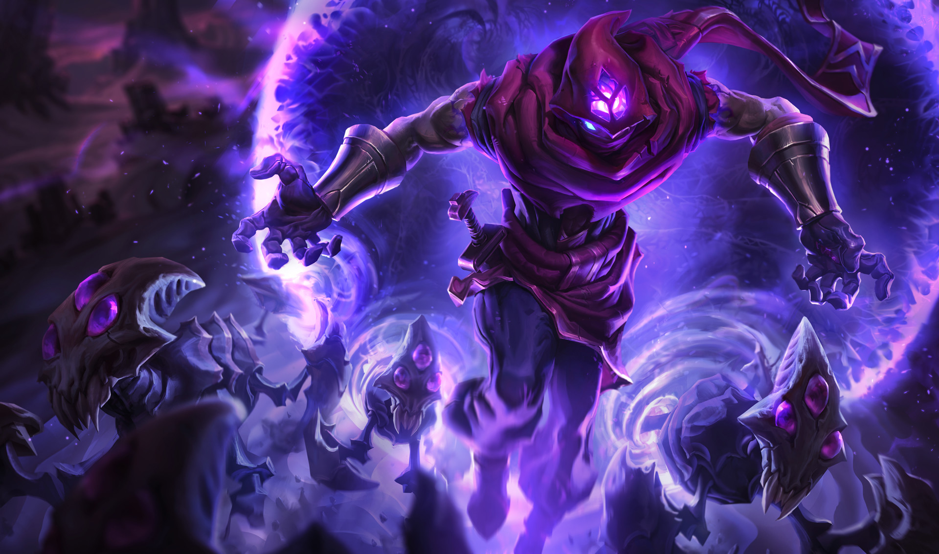 Artstation League Of Legends Malzahar Splash Art Mike