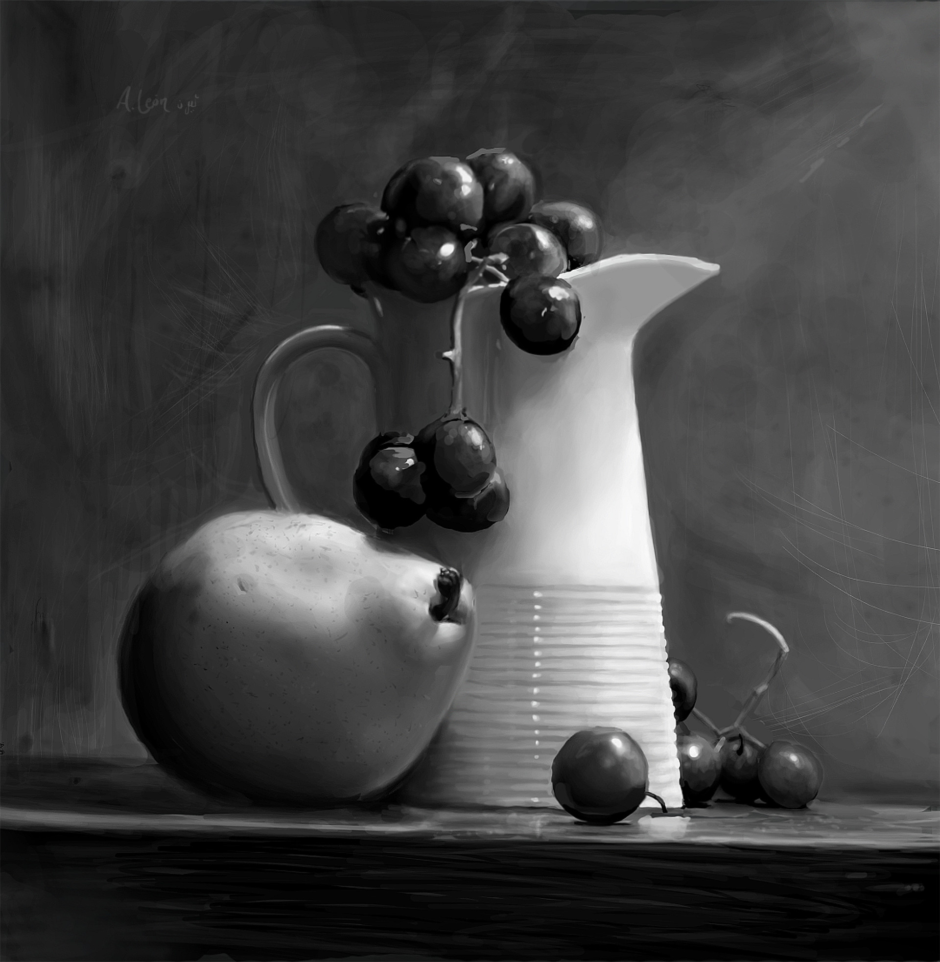 Artstation Still Life Alfredo Leon