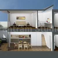 Artstation 4 Bedroom Simple Modern Residential 3d Floor Plan House Design By Architectural Studio Uk Yantram Architectural Design Studio