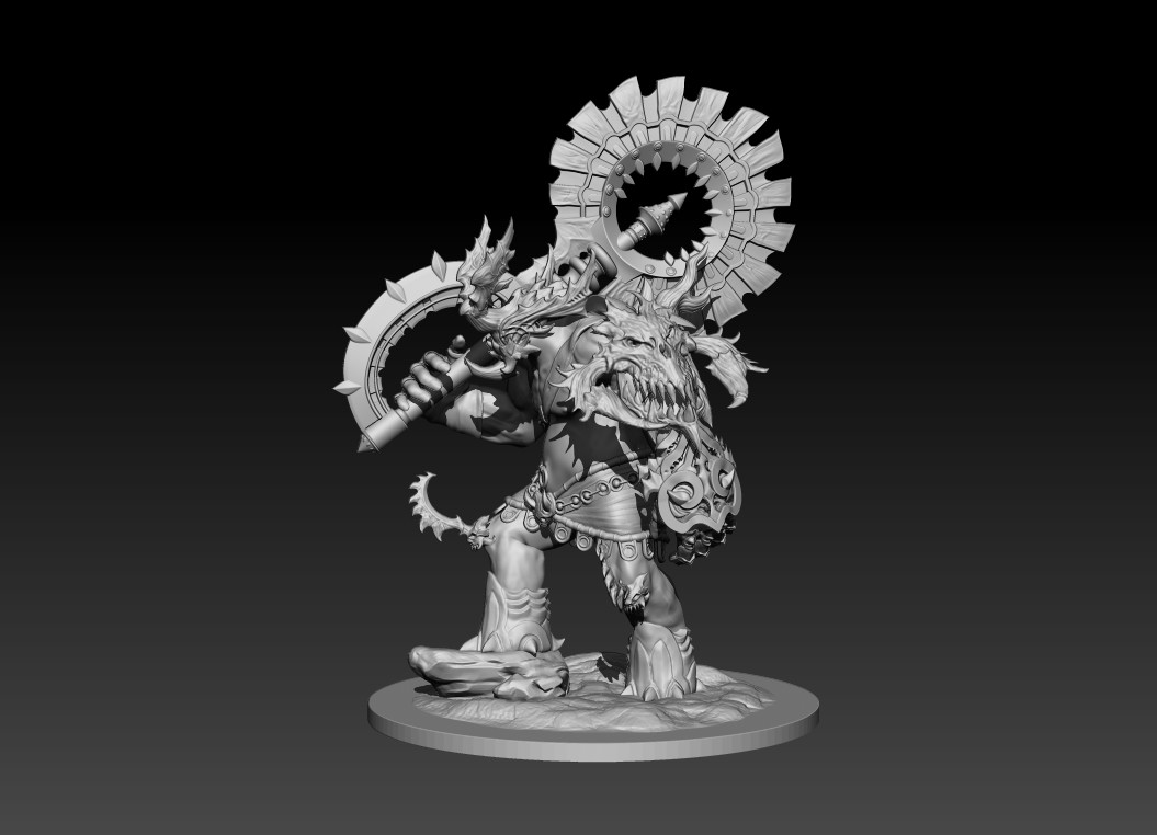 Tohiro Moryot Blade and soul monster modeling