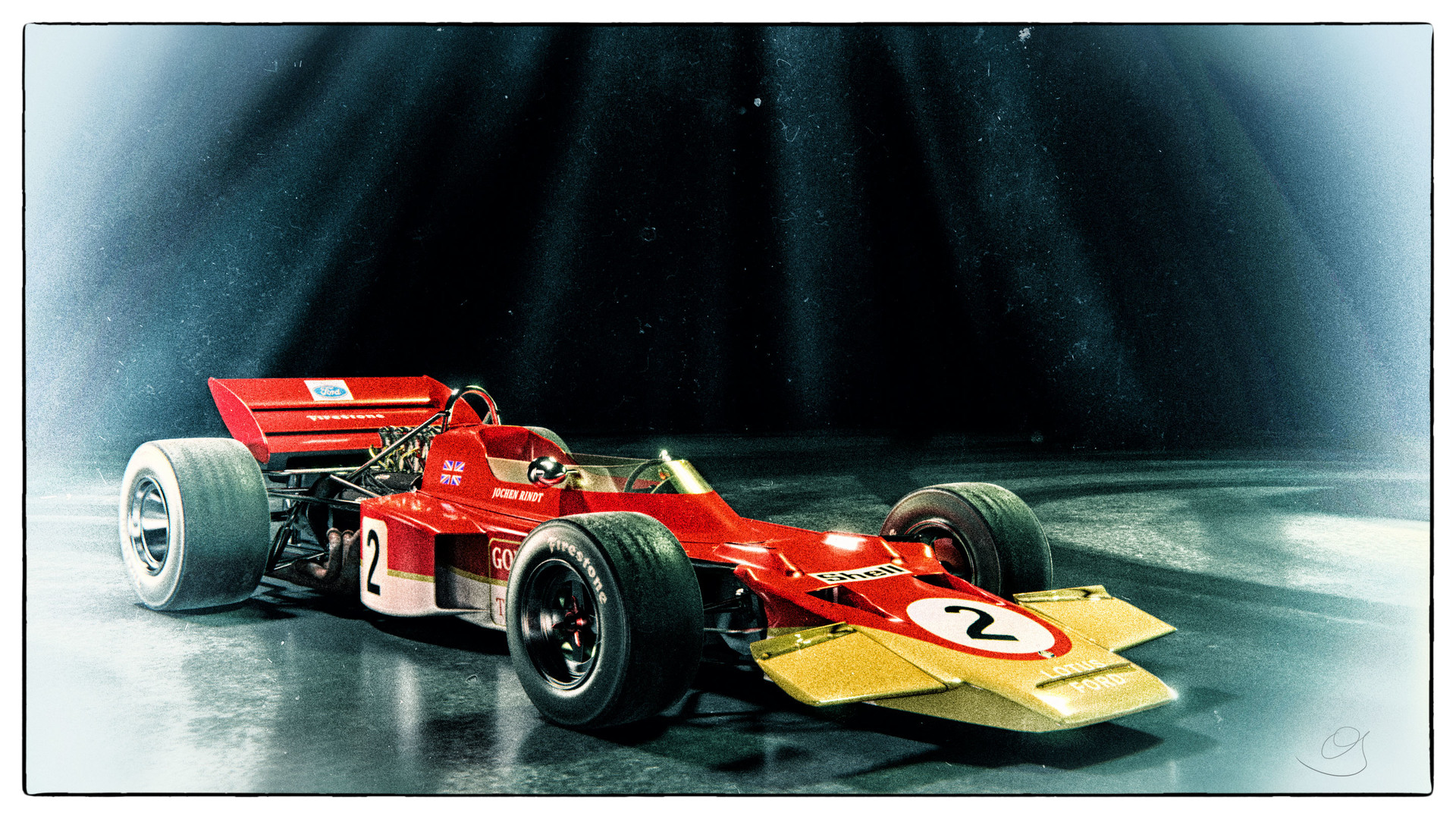 Lotus 23GOLD LEAF Revell スロットカー メイド・イン・トーキョーのスロットカーの思い出【GALLERIA