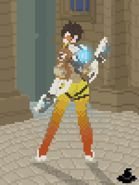 artstation overwatch pixel art oskar