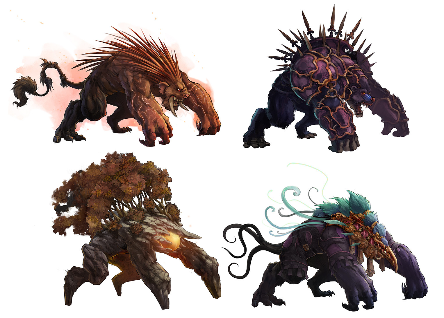 ArtStation - behemoth 's skins