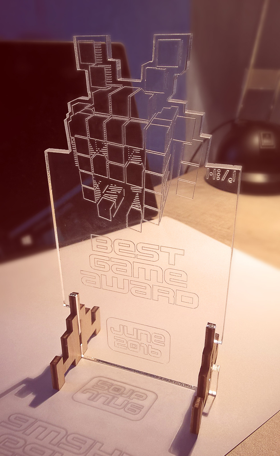 We win a trophy and our jury love the demo :D 