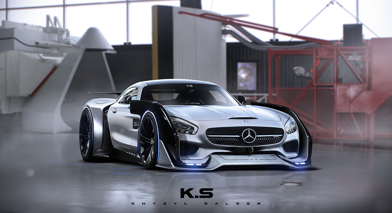 Sci-Fi AMG GT