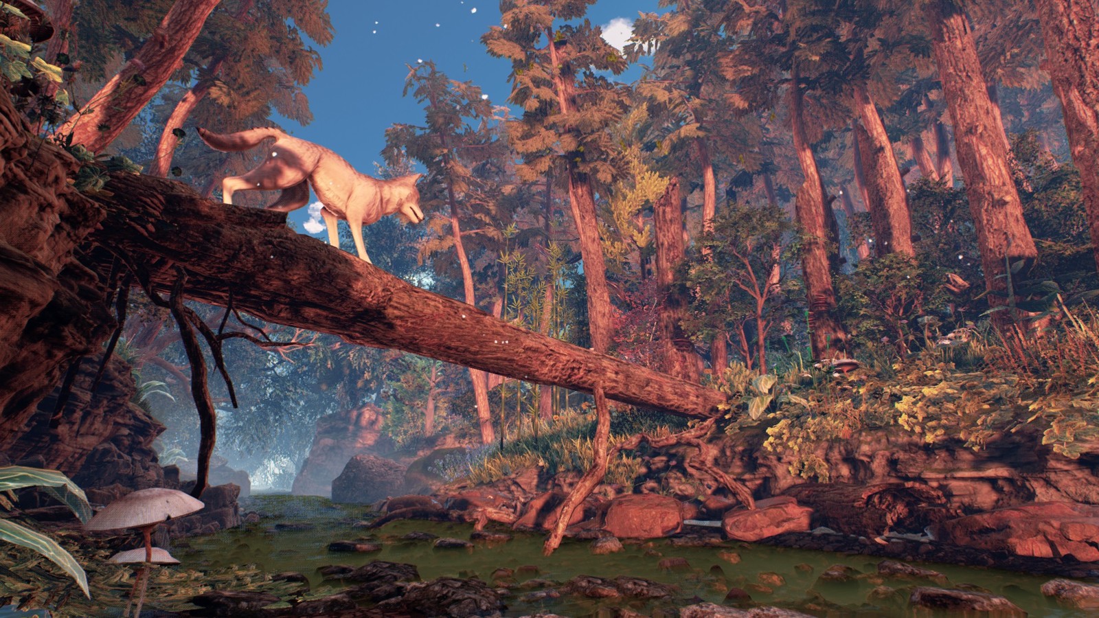 Forest engine. Unreal engine 4 лес. The Forest волк. Животные для Unreal engine. Unreal engine 5 животные.