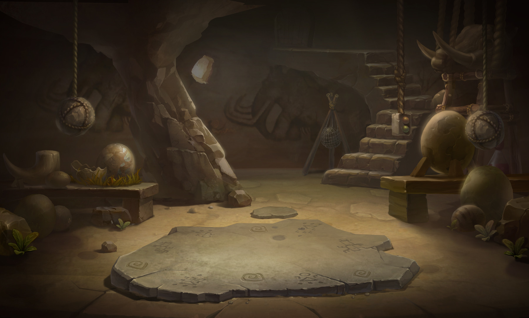 Artstation Stone Age Background Mina Jeon