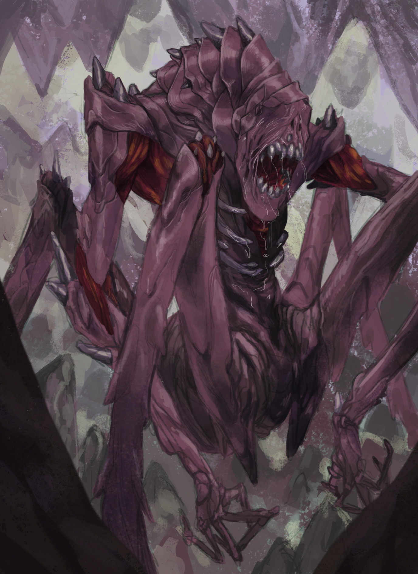 Artstation Alien Monster Mantas Butkus