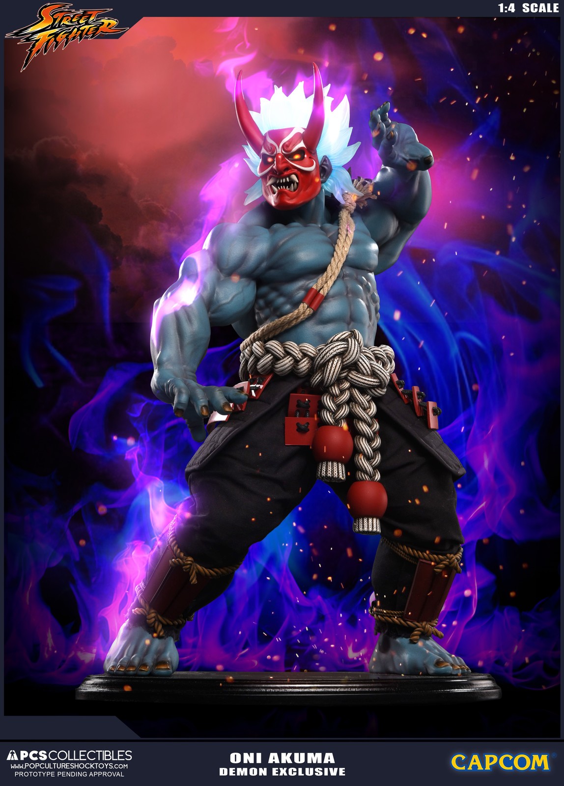 Oni Akuma 1/4 Scale Statues for PCS Collectibles