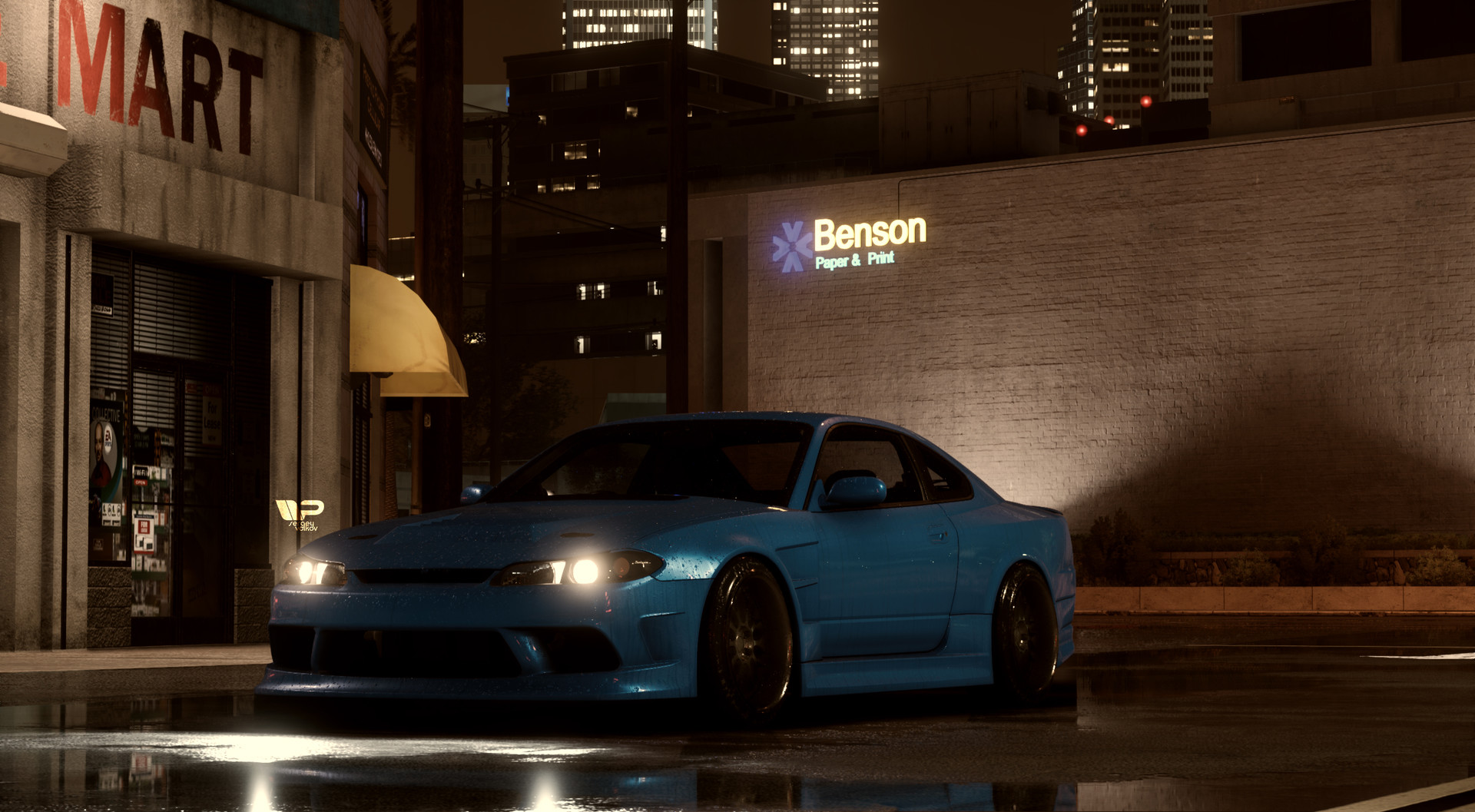 Nissan Silvia s15 РЅРµРѕРЅ