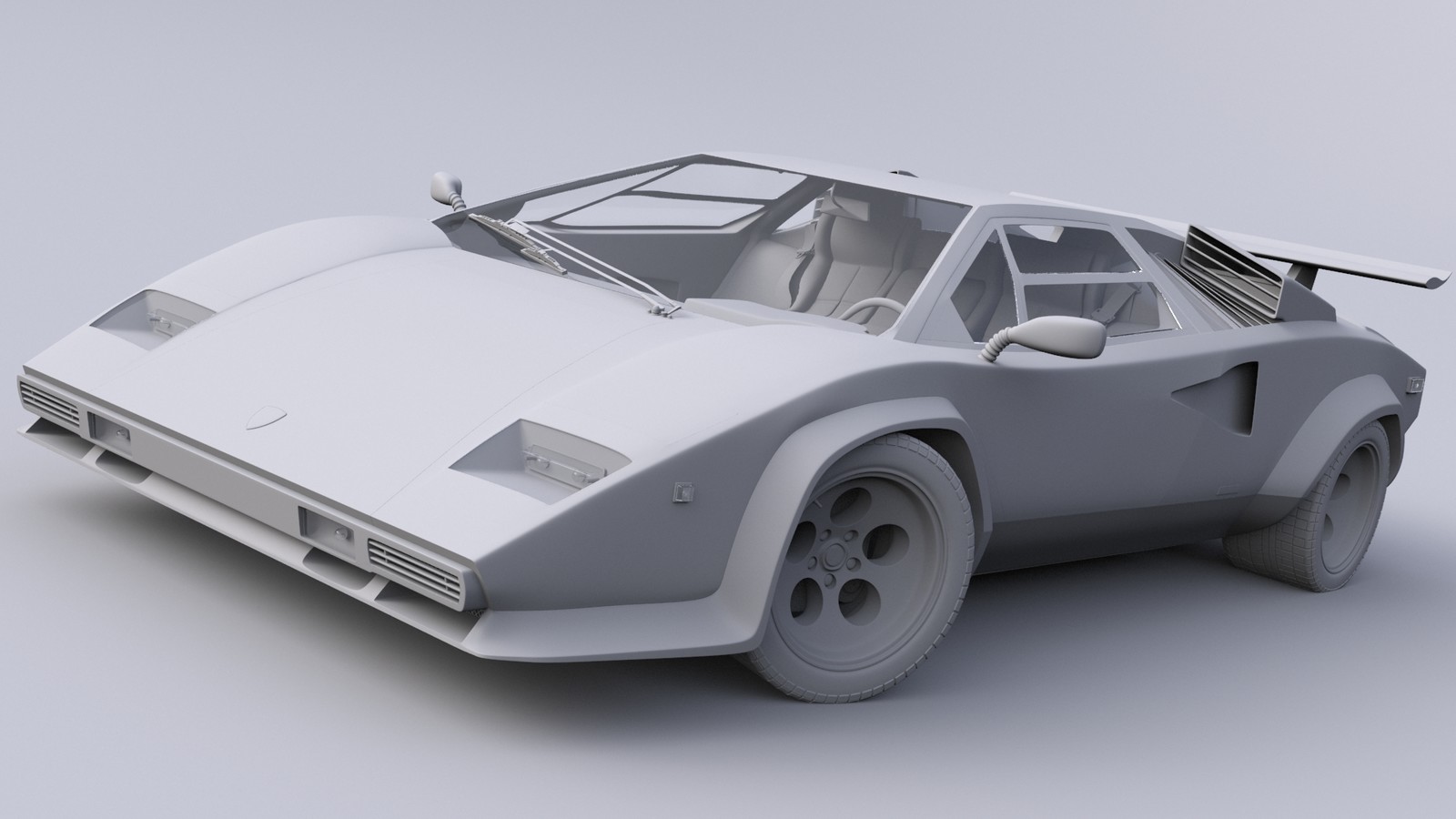 Lamborghini Countach самоделка
