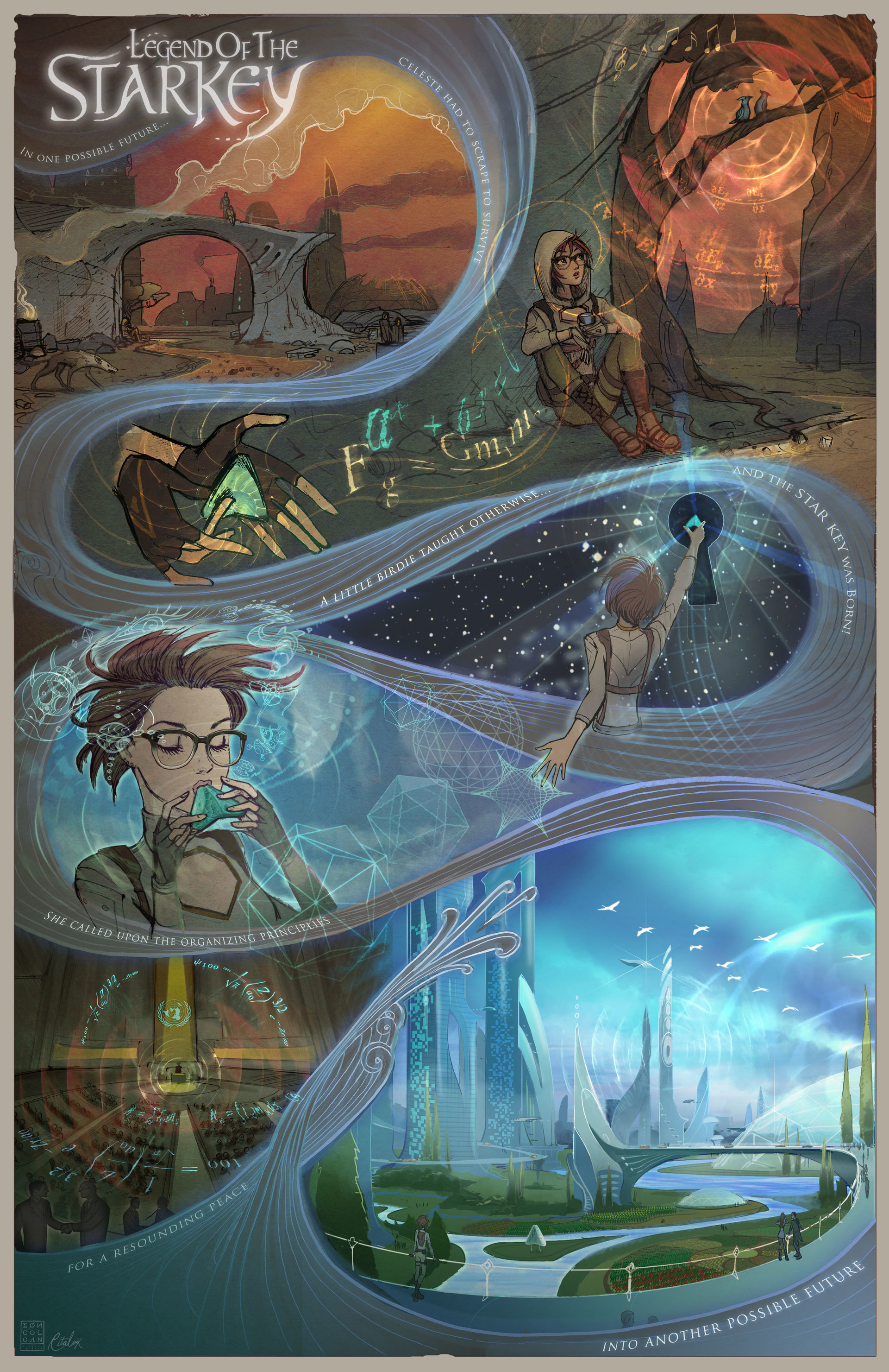 Artstation Legend Of The Starkey Poster Rita Lux