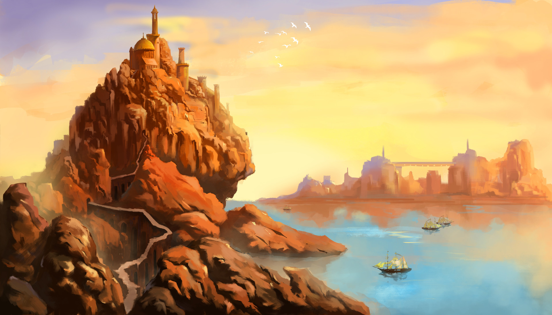 Casterly Rock By Vincent Lin R ImaginaryCastles