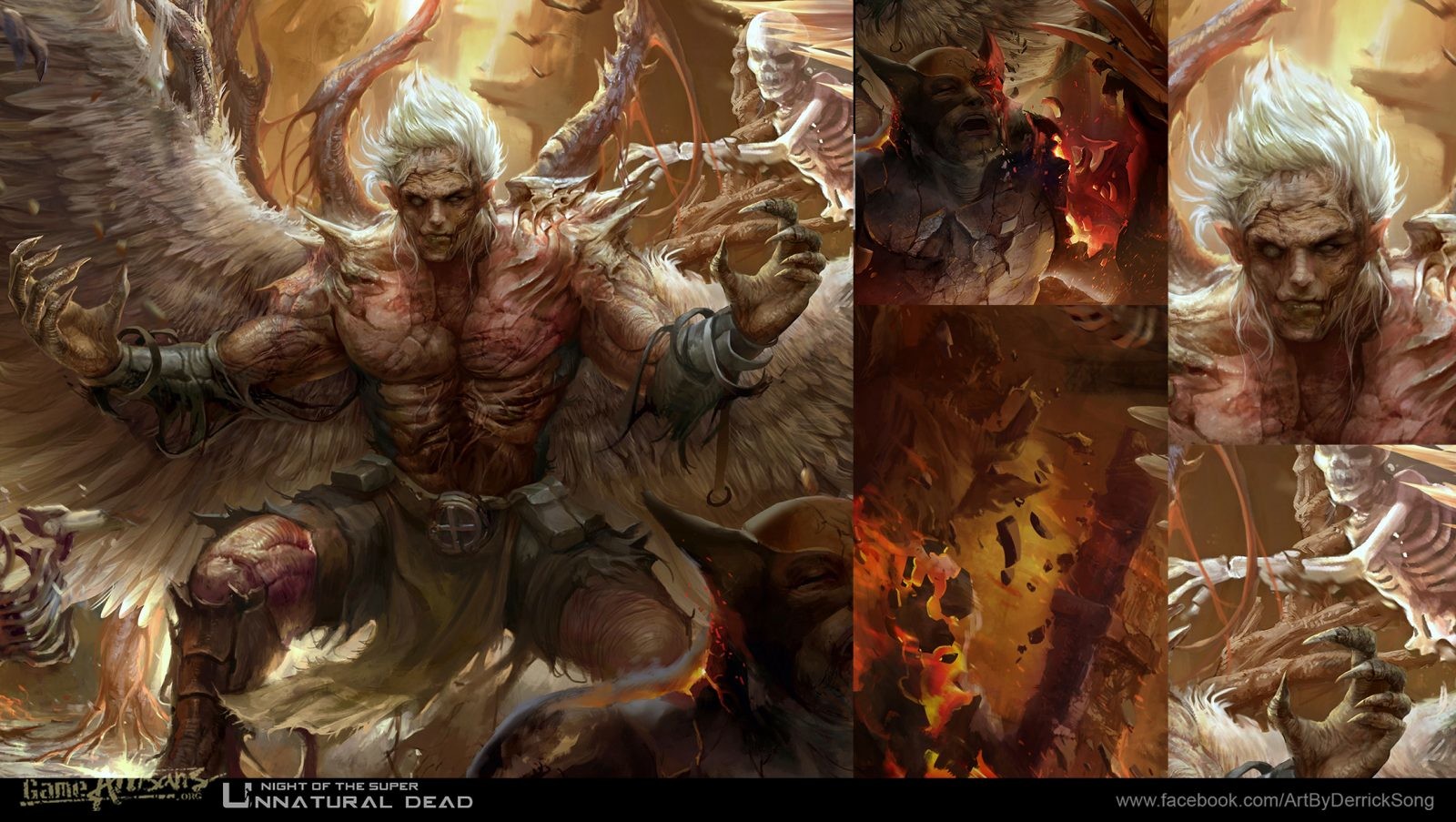 ArtStation - Comicon challenge 2016 - Undead Angel
